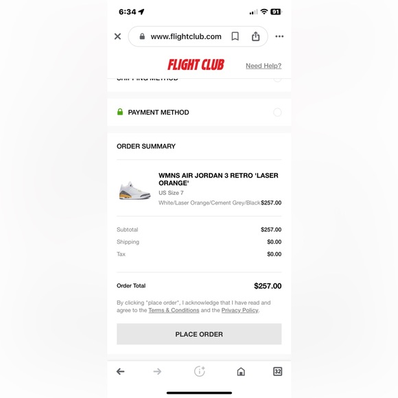 WMNS AIR JORDAN 3 RETRO 'LASER
ORANGE' - Picture 3 of 3